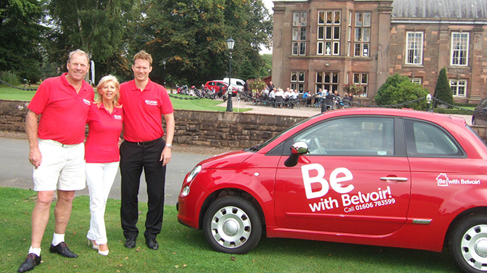 be with belvoir red car the team