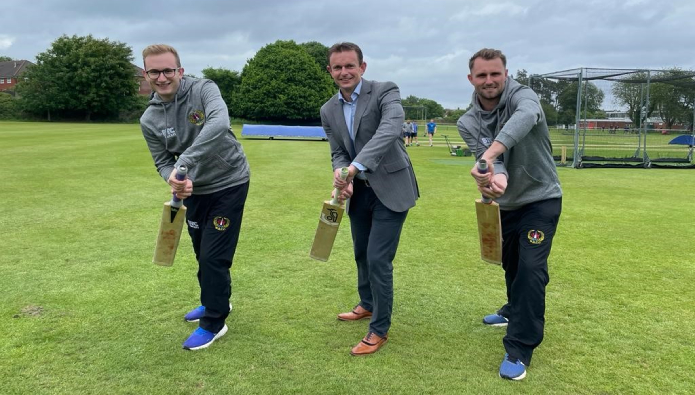 Bowled over! Cardiff estate agent to sponsor local cricket club