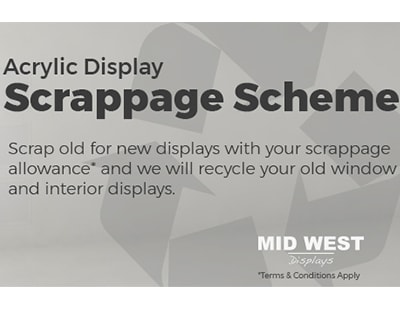 Agency display supplier offers 'acrylic scrappage' scheme