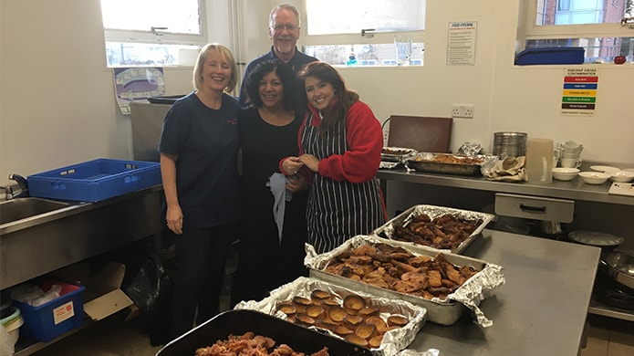 Charity bake off yorkshire pudding