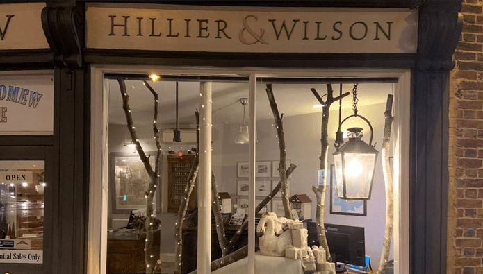 Is this the prettiest estate agency Christmas display so far?
