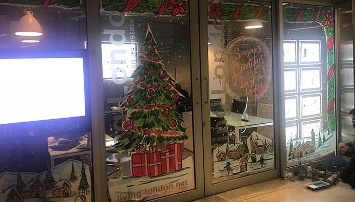 Your Christmas offices - and today is all about the windows...