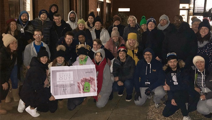 Agents Do Charity - with a festive focus on the homeless...