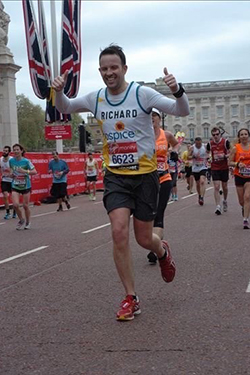 richard running for charity