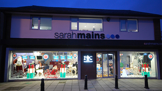 Sarah Mains shop christmas